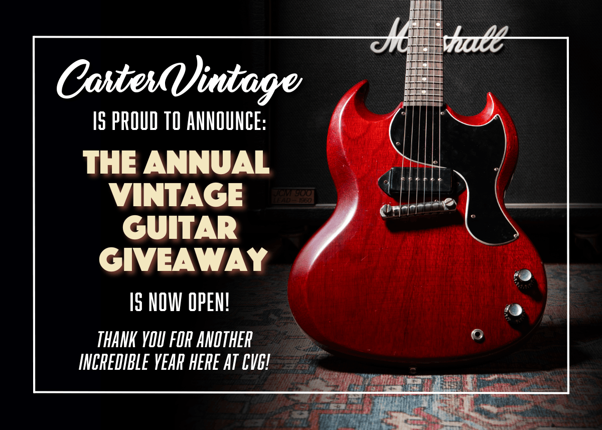 Enter to Win a Vintage Guitar!