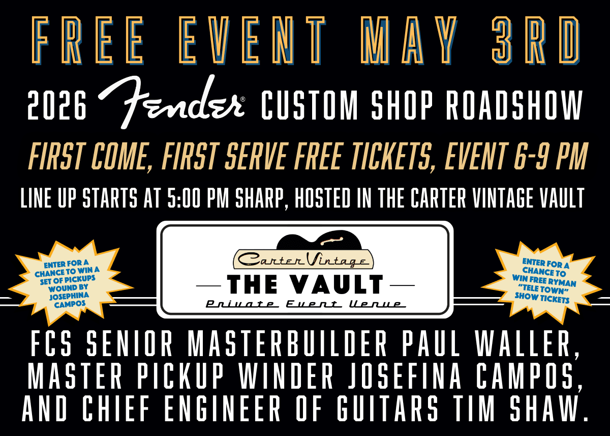 2026 Fender Roadshow At CVG
