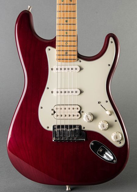 Fender American Deluxe Fat Stratocaster 1998, Burgundy