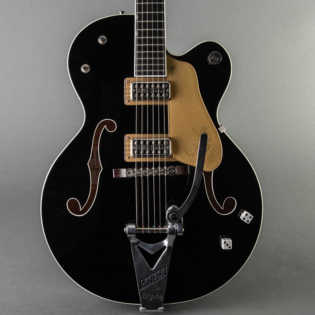 Gretsch G6120T Brian Setzer Signature Nashville 2021, Black Lacquer ...