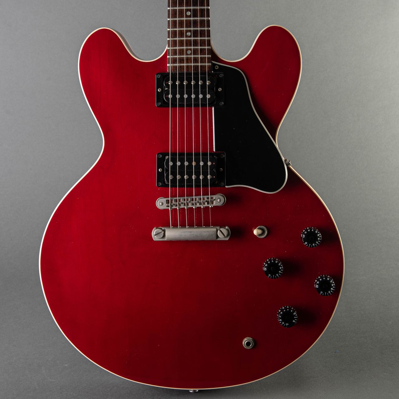 ひし型 Gibson ES-335 Studio Wine Red ヘッドインレイ無し - エレキギター
