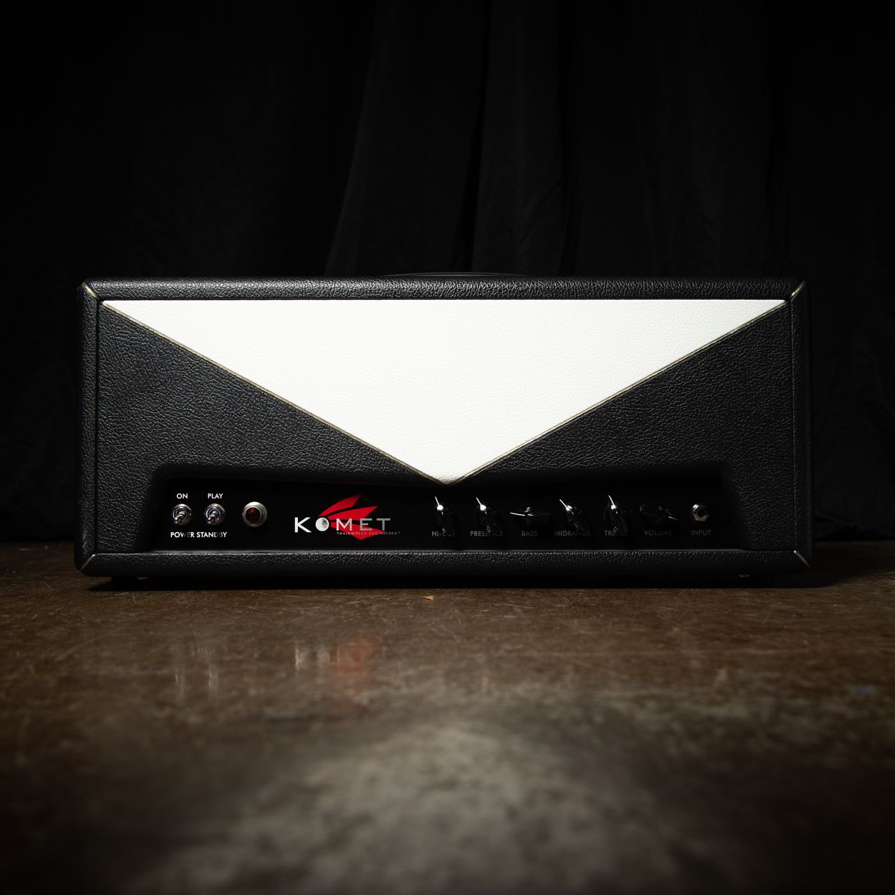 Komet 60 Amp Head 2001, Black/White Carter Vintage Guitars