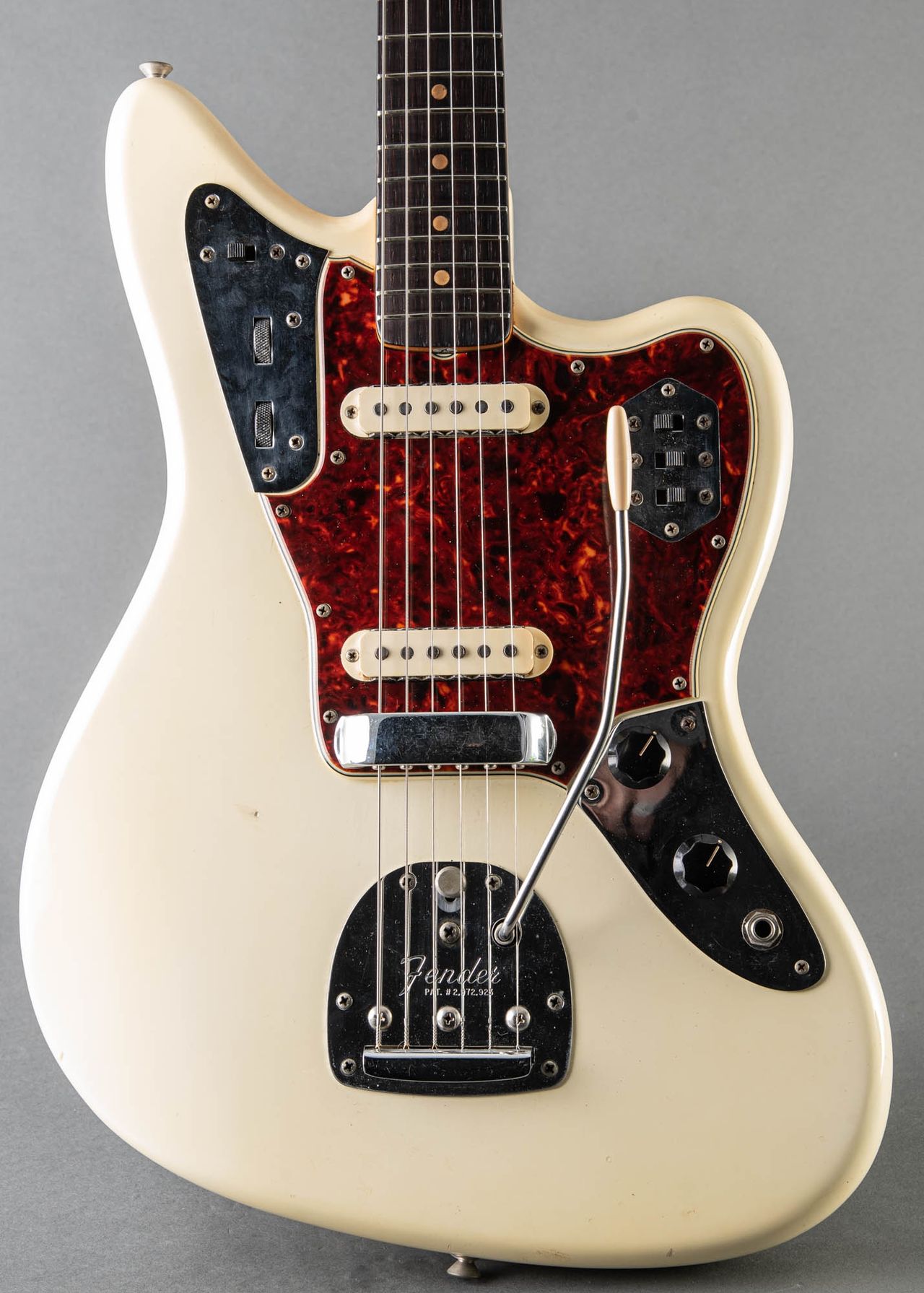 Fender Jaguar 1964, Olympic White | Carter Vintage Guitars