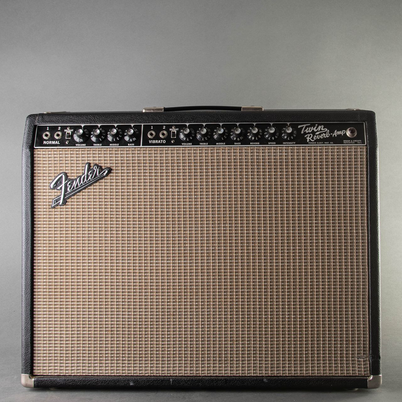 Fender Twin Reverb 1965 AB763, Black | Carter Vintage Guitars