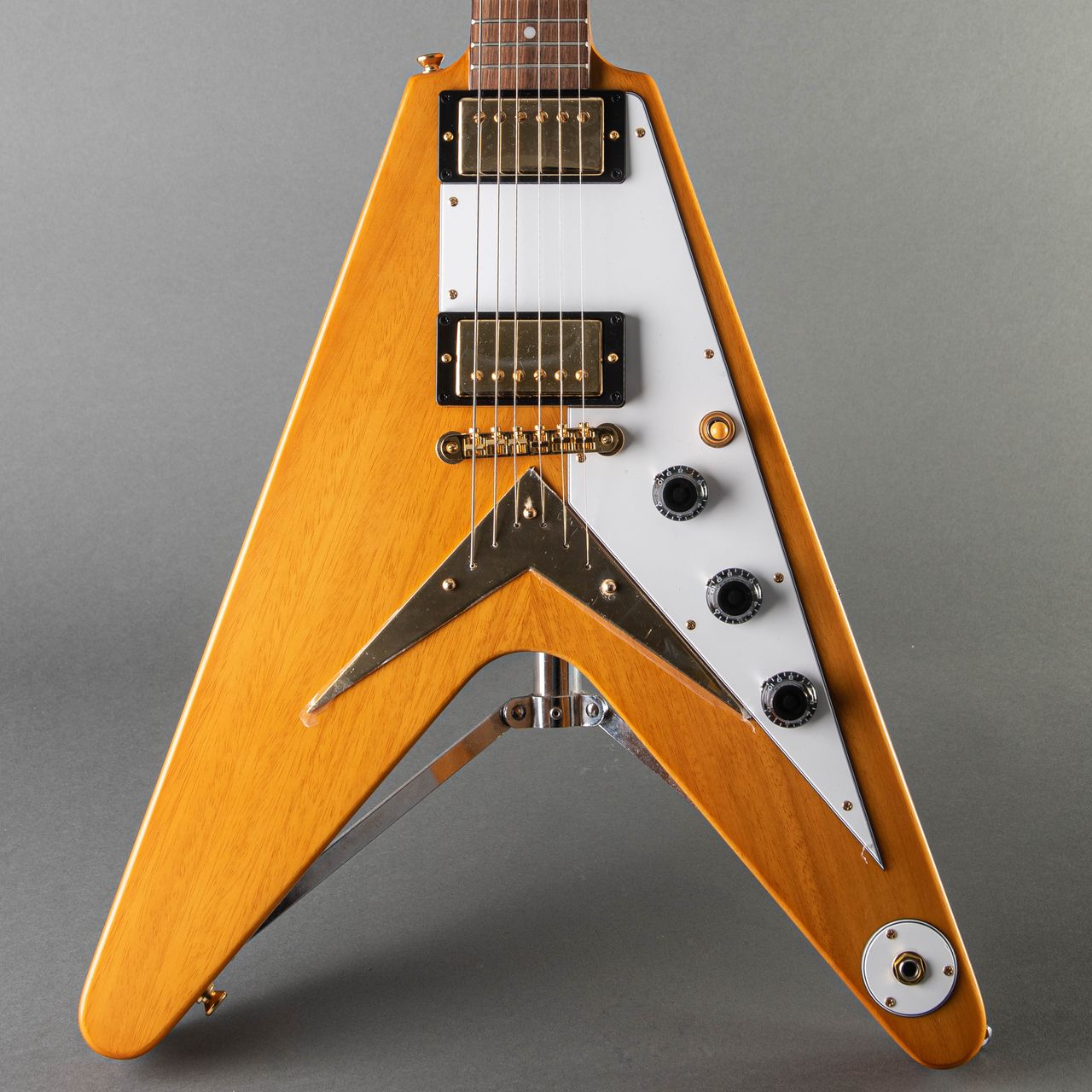 Carter Vintage - Epiphone 1958 Korina Flying V 2023, Natural | Carter  Vintage Guitar