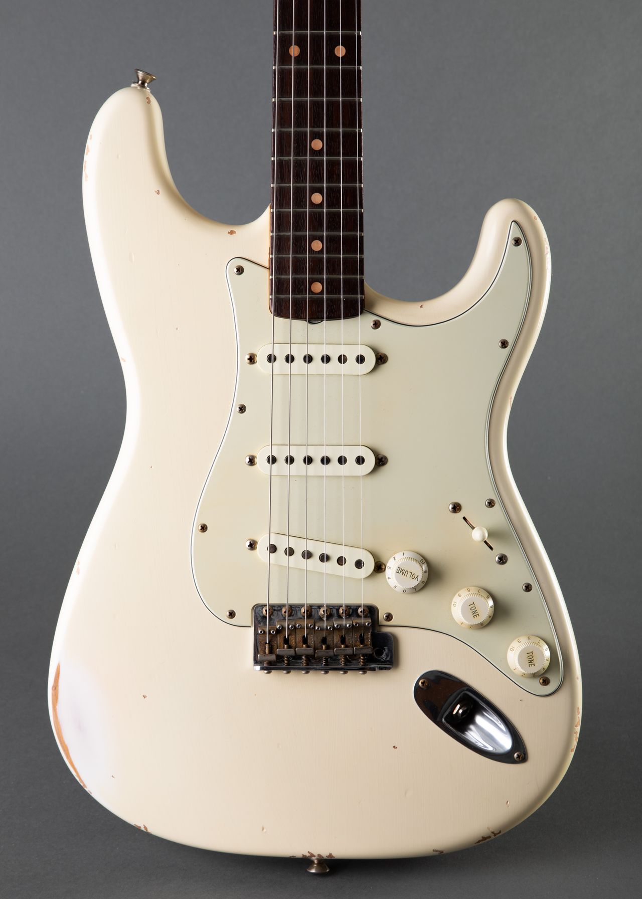 Fender Custom Shop 1960 Stratocaster Relic 1996, Olympic White 