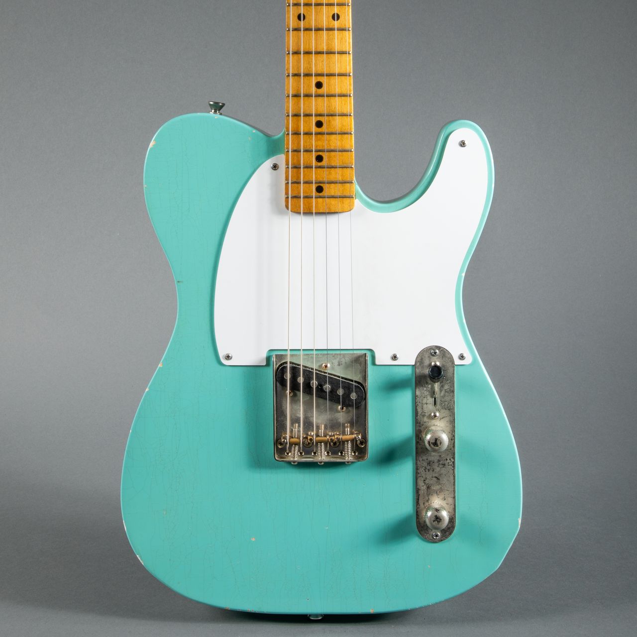 Eric Daw Esquire 2019, Aged Sonic Blue | Carter Vintage Guitars