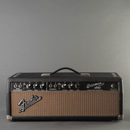 Fender Bassman AB165 Head 1966, Black