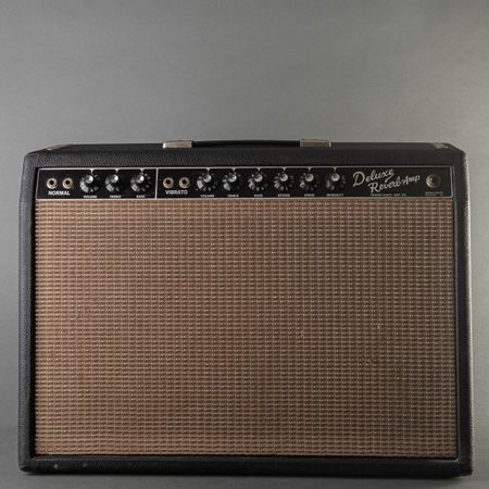 Fender Pre-CBS Deluxe Reverb AB763 1964, Black