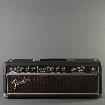 Fender Bassman Head AB165 1966, Black