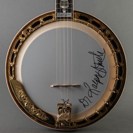 Neat Ralph Stanley Signature 5-String Signed by Ralph Stanley 1999, Gold