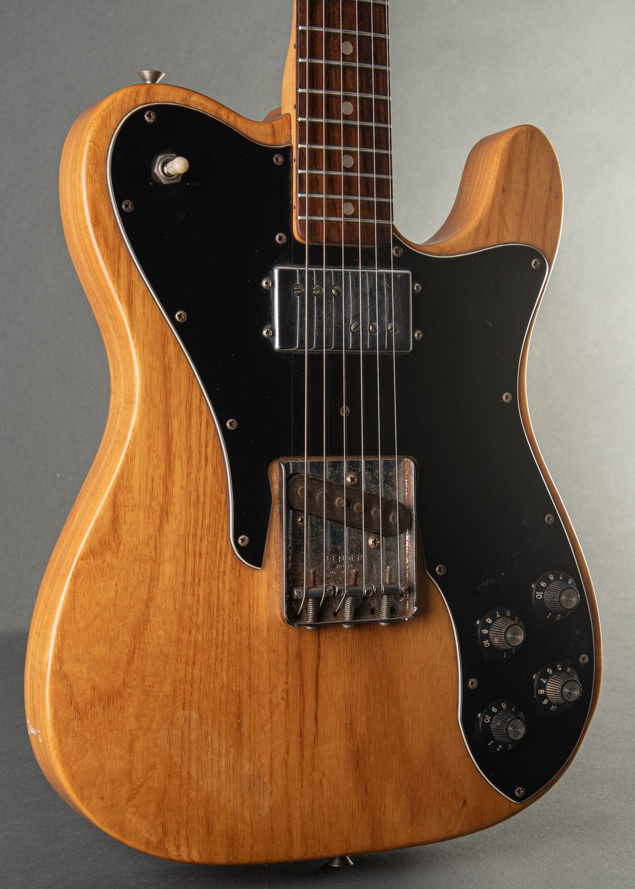 Orphan make it flat Italian Fender Telecaster Custom 1973, Natural | Carter Vintage Guitars