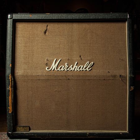 Marshall 1960A JCM800 Lead Series 4x12 Slant Cabinet 1986, Black