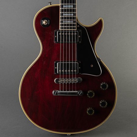 Gibson Les Paul Custom 1981, Wine Red