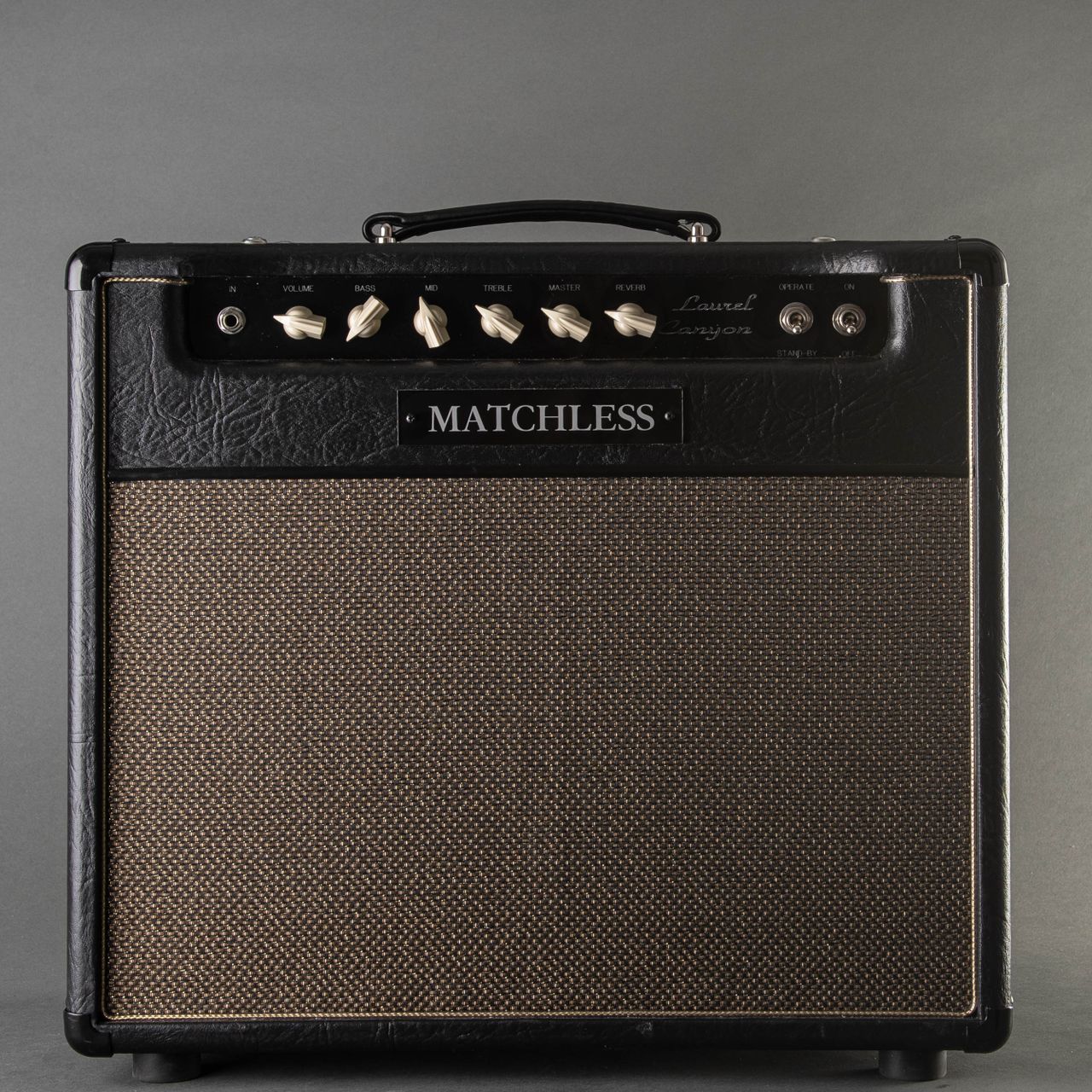 Matchless Laurel Canyon 1x12 Combo 2021, Black Carter Vintage Guitars