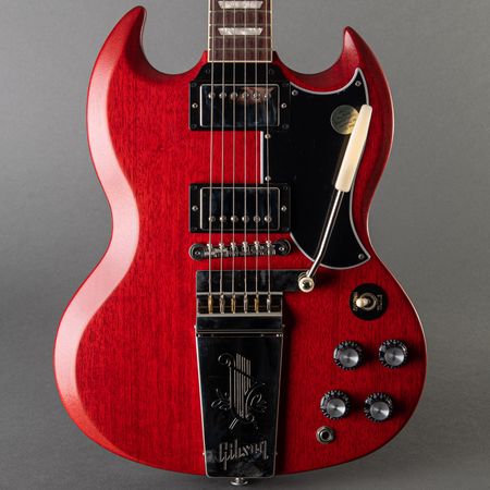 Gibson SG Standard '61 Faded Maestro Vibrola 2023, Cherry