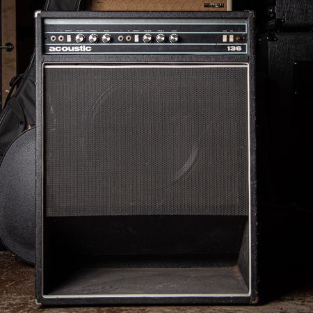 Acoustic 136 Bass Amp 1980, Black