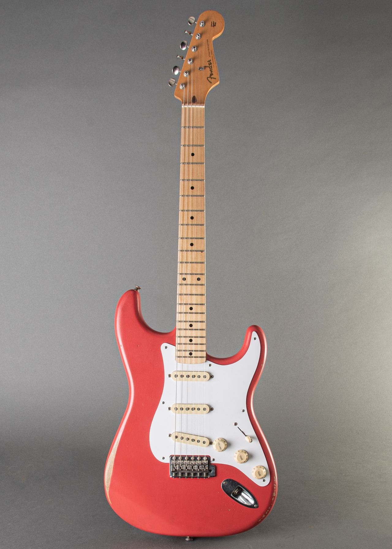 Fender Vintera '50s Stratocaster Road Worn 2021, Fiesta Red 