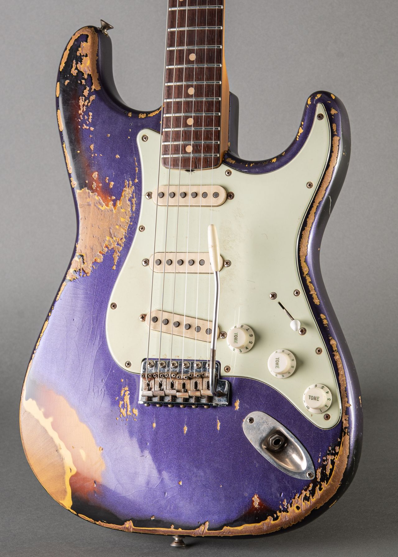 得価大得価Fender USA Stratocaster Purple 1990年代? フェンダー ストラトキャスター エレキギター A08 160S フェンダー