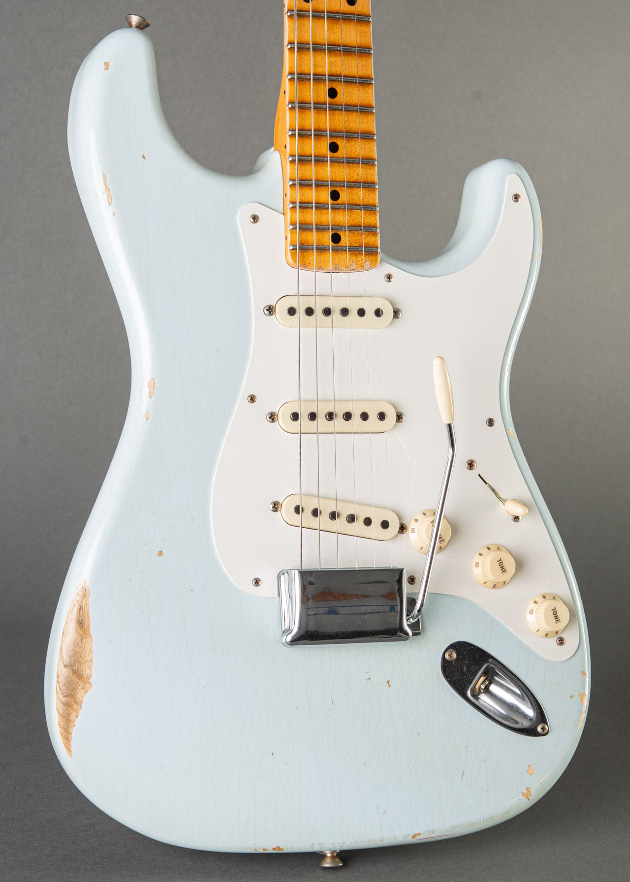 Fender Custom Shop Ltd 1956 Stratocaster Relic 2019, Sonic Blue 