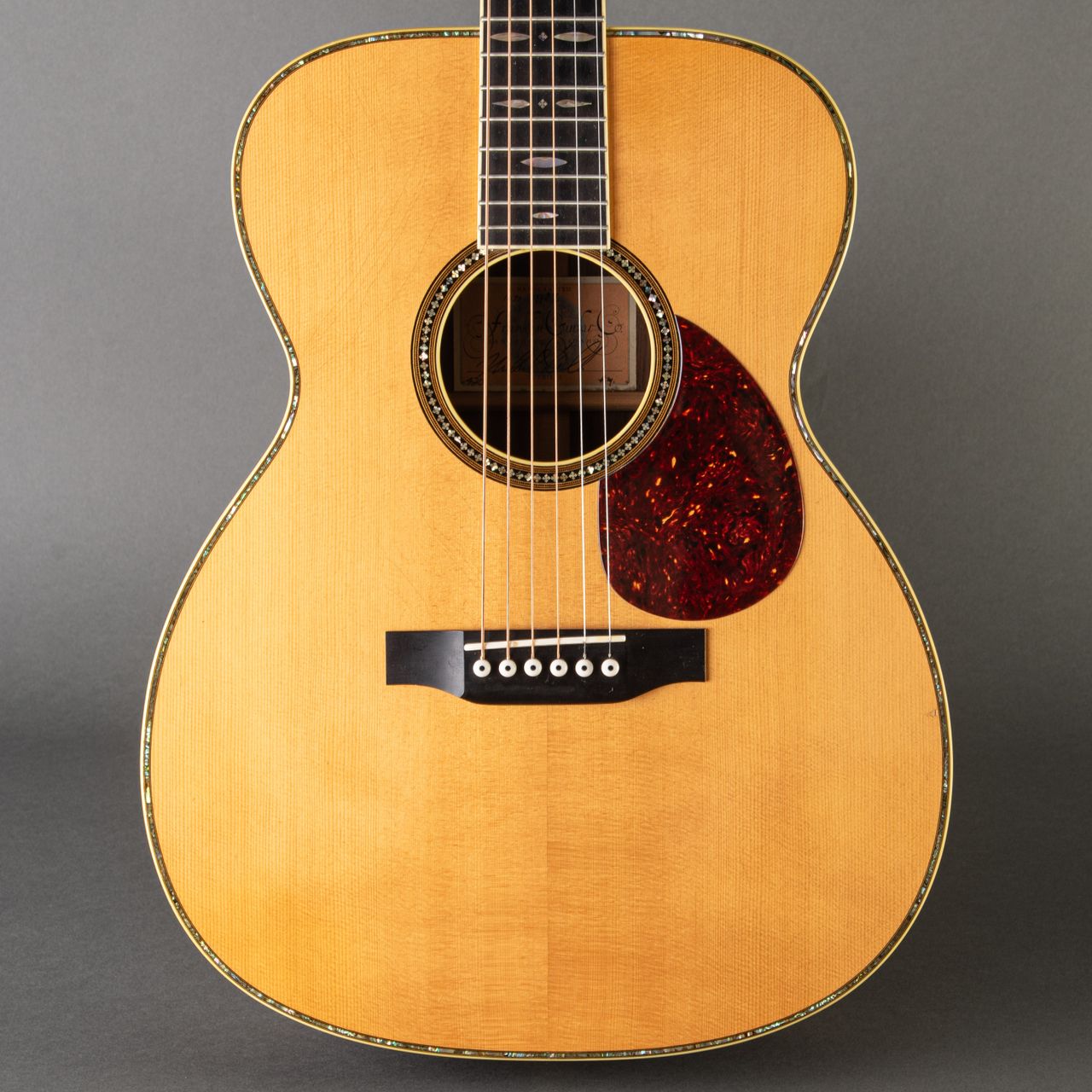 Franklin OM5 1987 Natural Carter Vintage Guitars