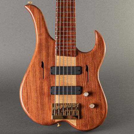 Linc Luthier 6 String Bass 2019, Natural