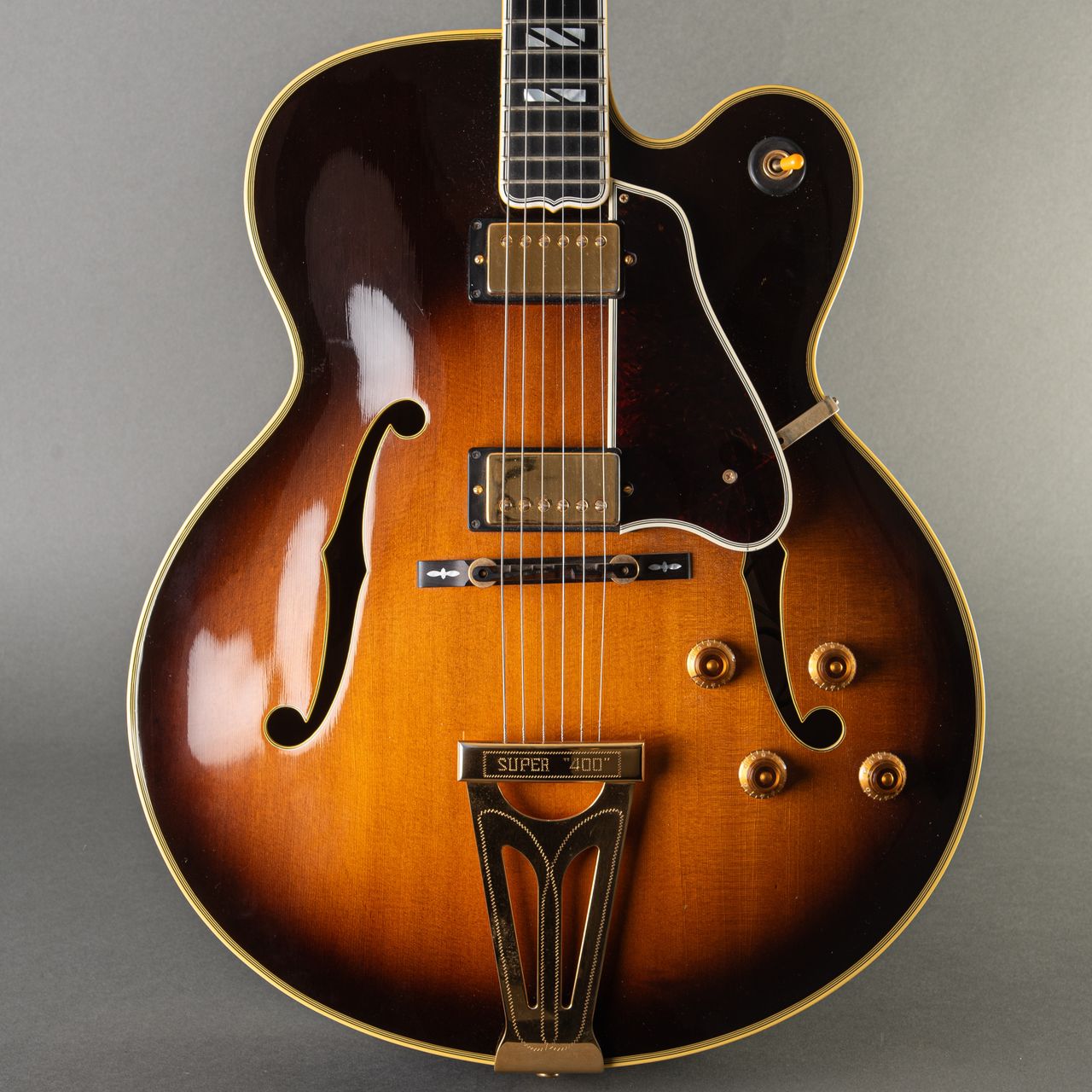 Gibson Custom Super 400 1992, Tobacco Burst | Carter Vintage Guitars