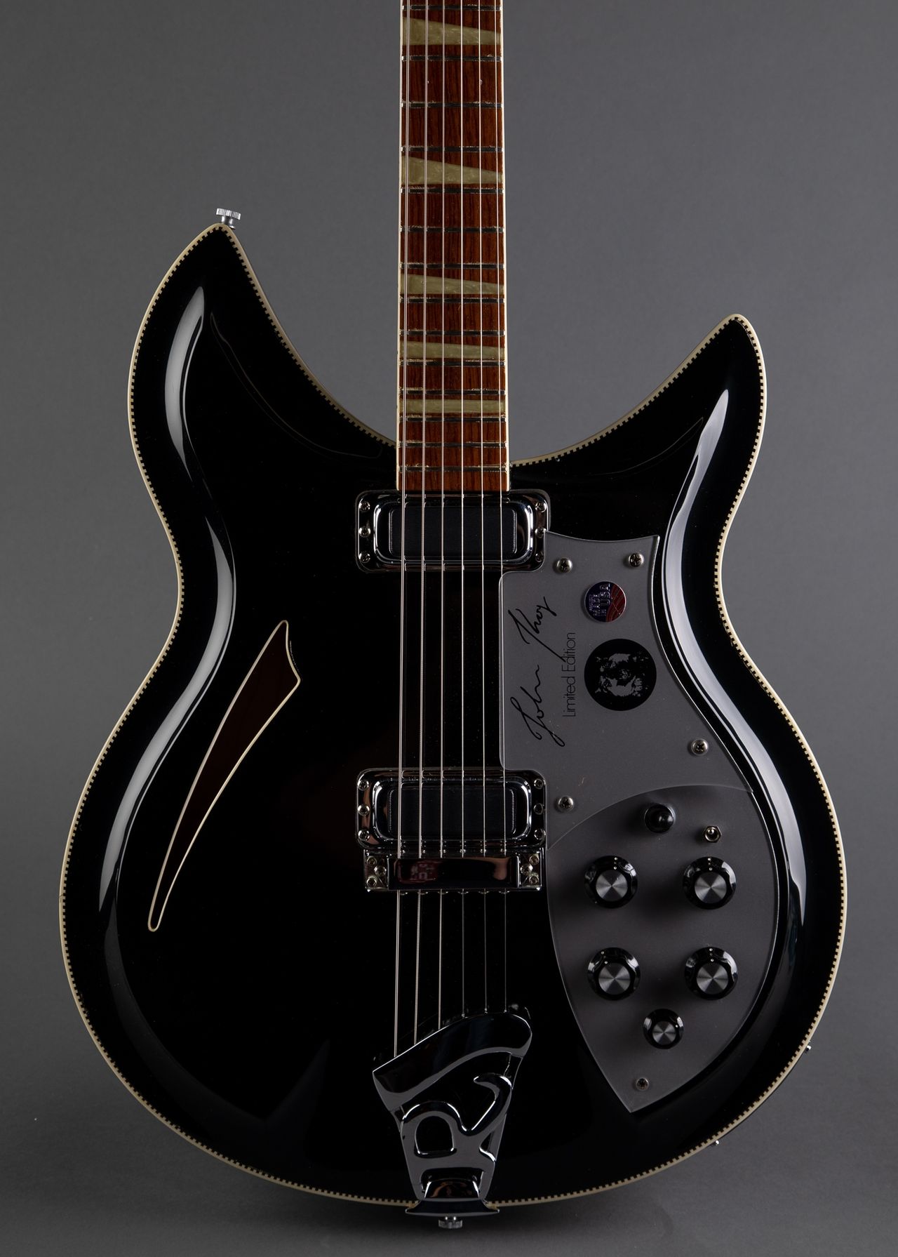 Rickenbacker 381 John Kay 1992, Black Jetglo | Carter Vintage Guitars