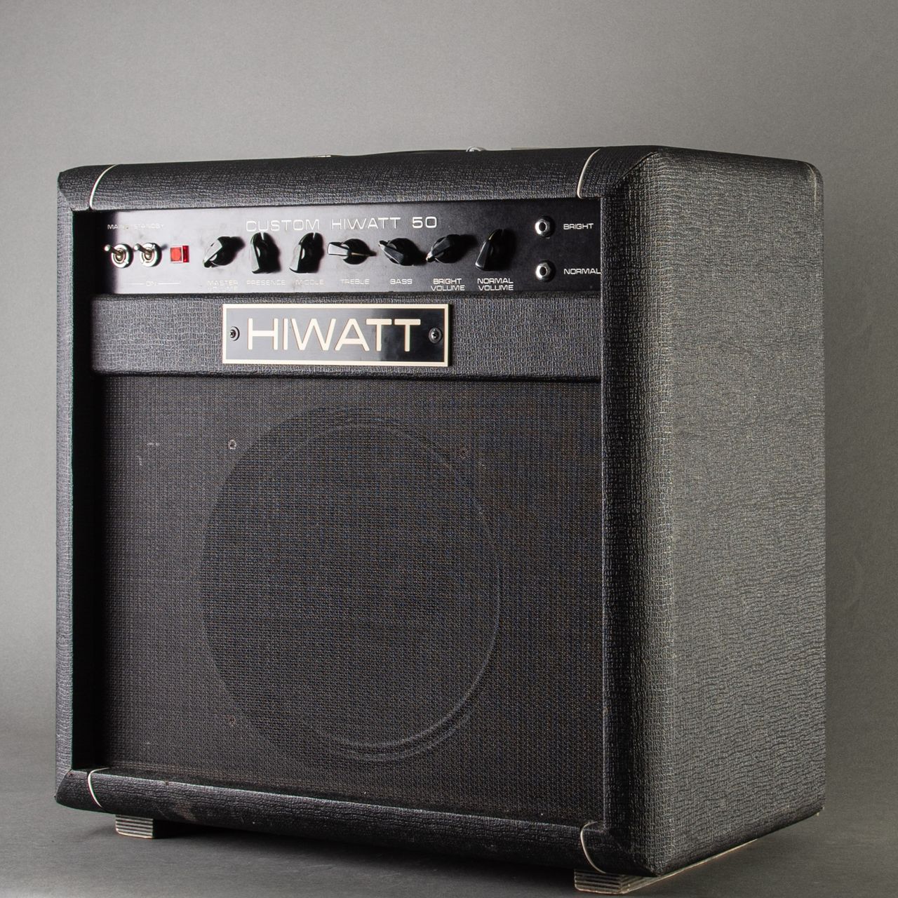 Hiwatt Custom 50 1x12 Combo SA 112 OL 1980, Black | Carter Vintage Guitars