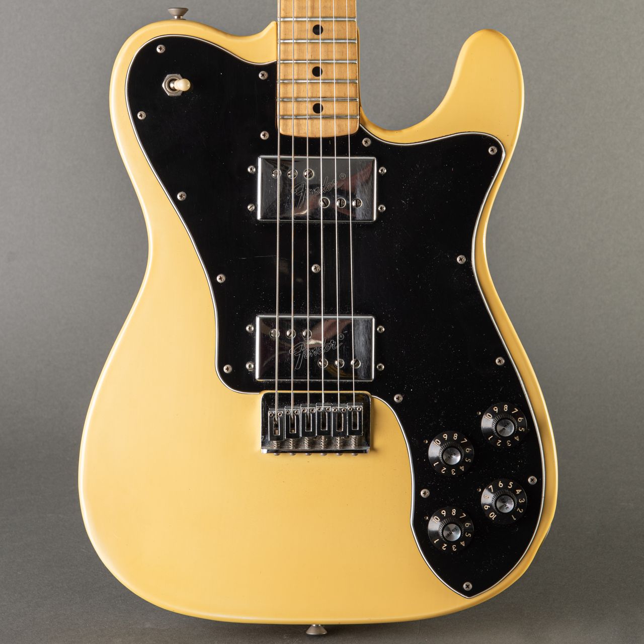 Fender Telecaster Deluxe 1976, Olympic White | Carter Vintage Guitars