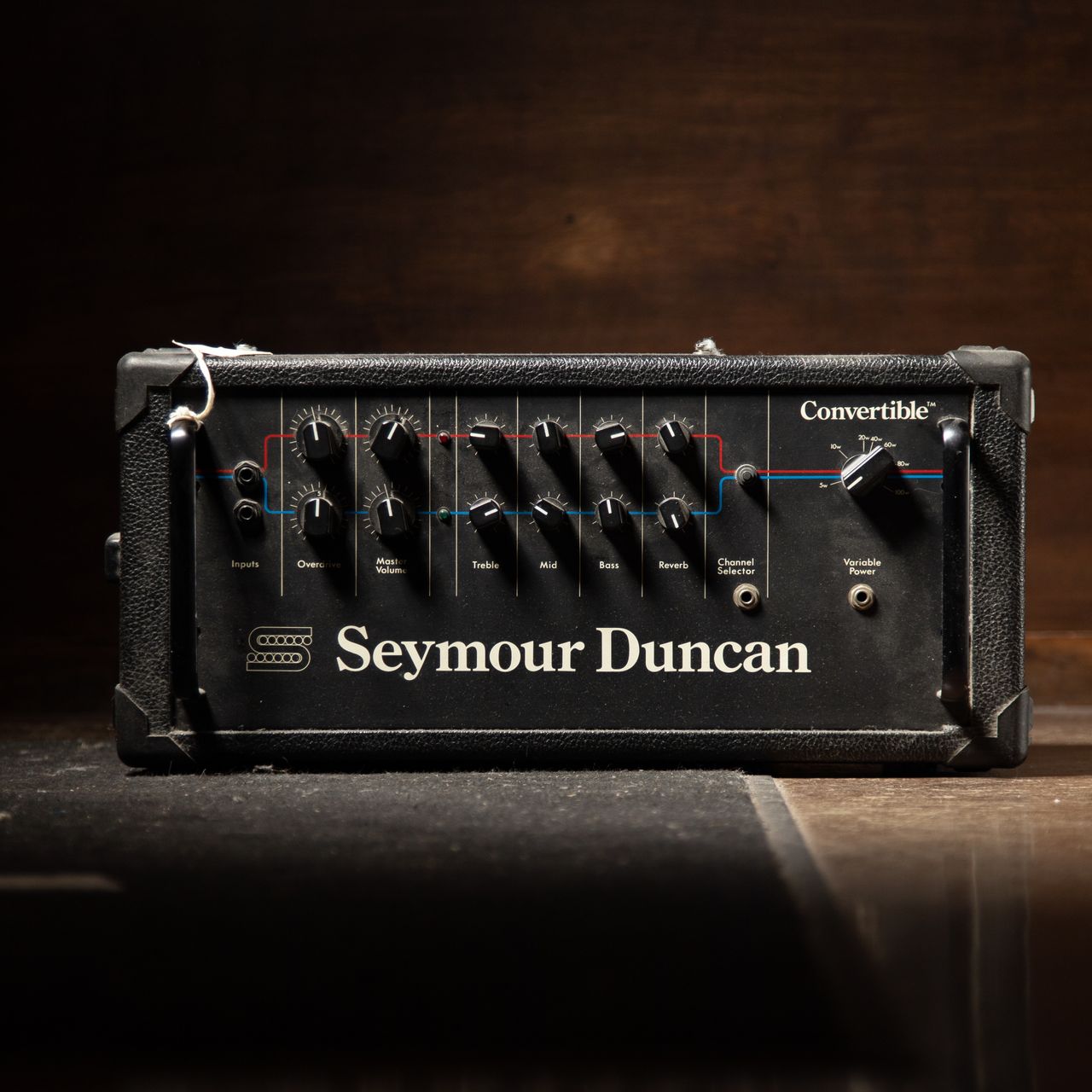 Carter Vintage Seymour Duncan Convertible 100 1987, Black Carter