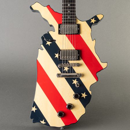Gibson Map Guitar 2001, Red White and Blue