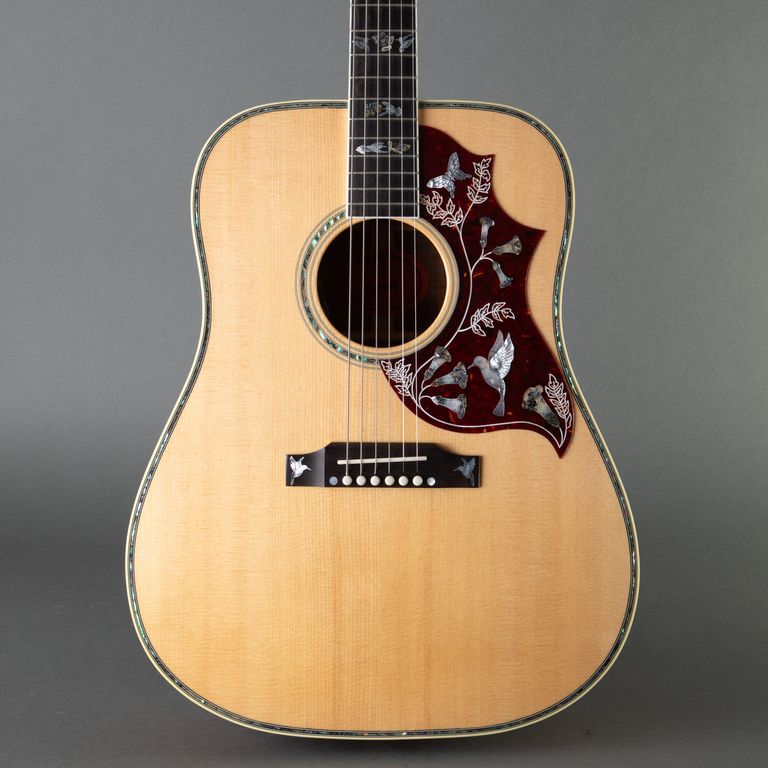 Gibson hummingbird shop custom koa