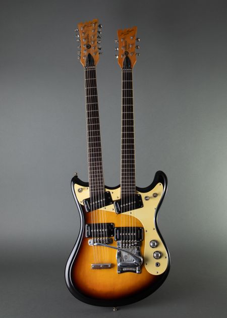 Mosrite Avenger Replica by Firstman 1970, Sunburst | Carter 