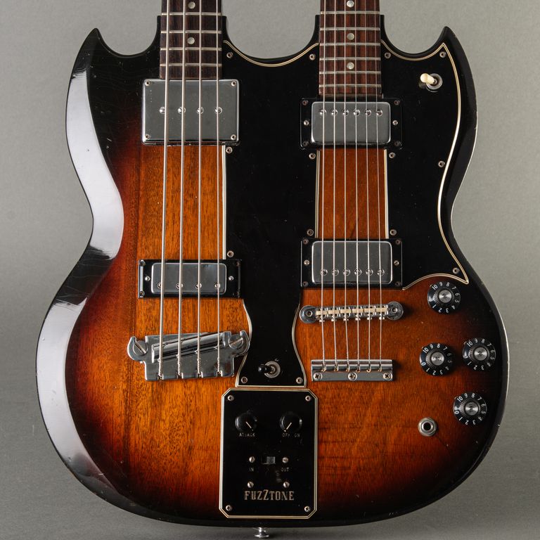 Gibson EBSF-1250 Double Neck Guitar & Bass 1966, Sunburst | Carter 