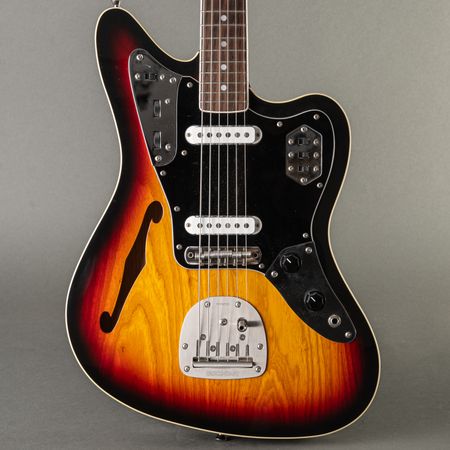 Fender Jaguar Thinline Limited Edition MIJ 2012, Sunburst