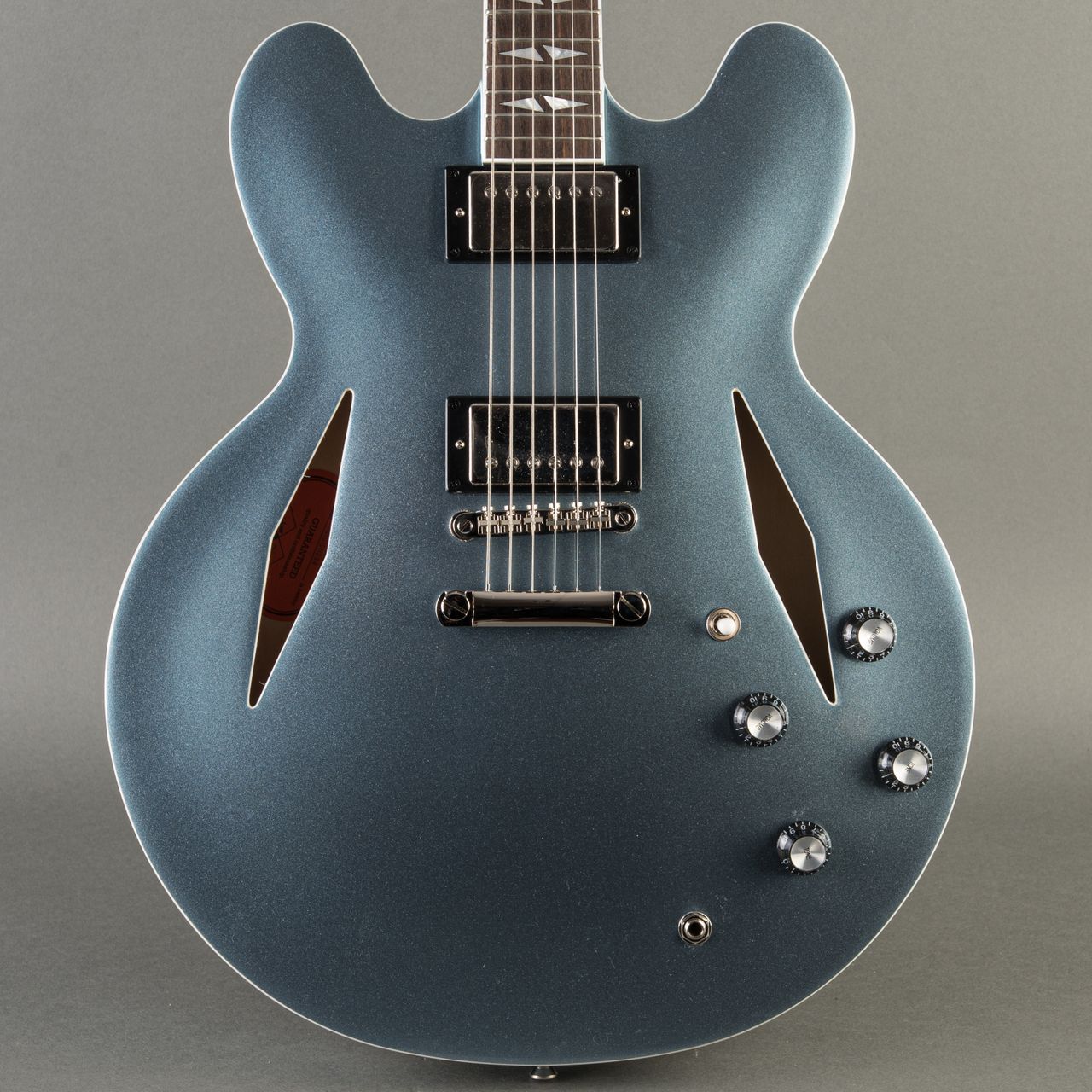 Epiphone DG-335 2024, Pelham Blue | Carter Vintage Guitars