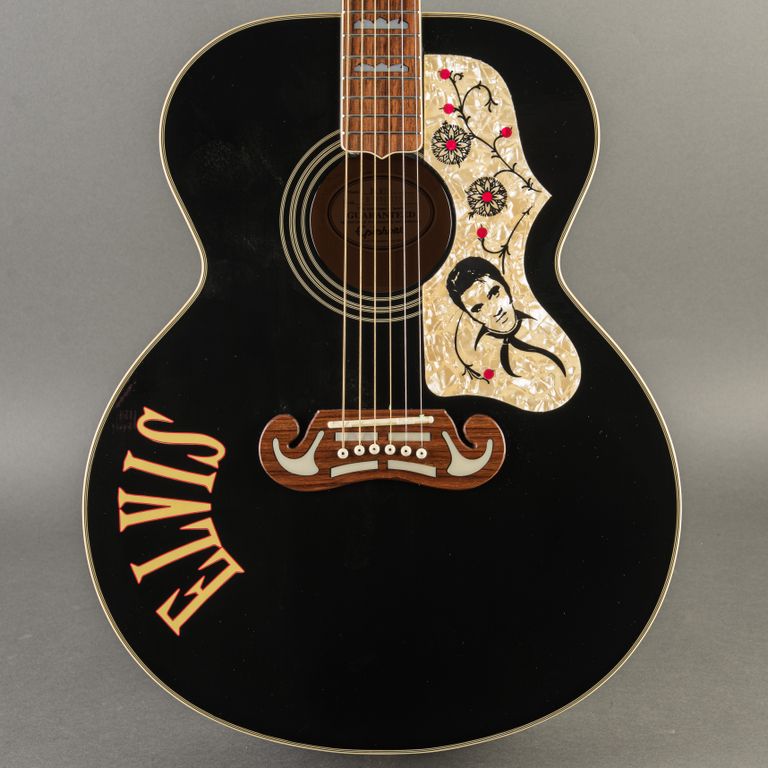 Epiphone Elvis EJ-200 1996, Black | Carter Vintage Guitars