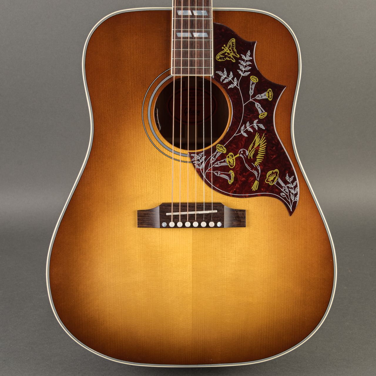 Gibson Hummingbird Standard Red Spruce 2024, Honeyburst | Carter 