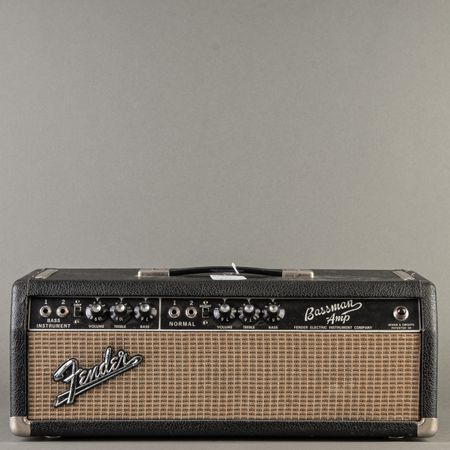 Fender Bassman Head AA165 1965, Black