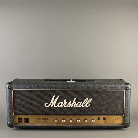Marshall JCM 800 Head 50w 2204 1984, Black