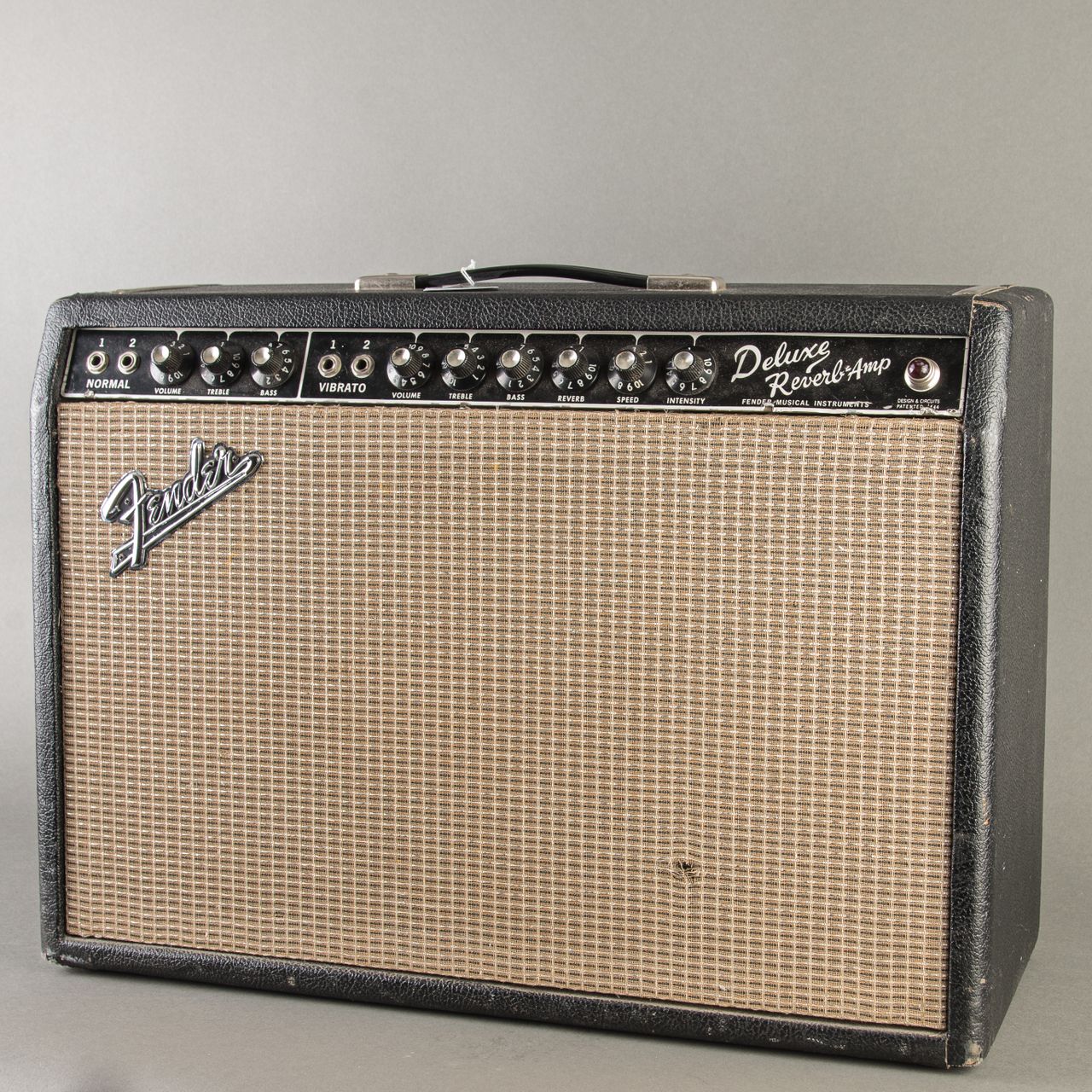 Carter Vintage - Fender Deluxe Reverb AB763 1965, Black | Carter ...