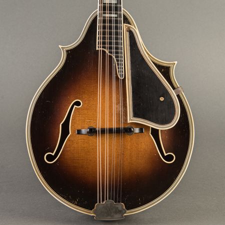 D'Angelico 2-Point Scroll Mandolin 1940s, Sunburst