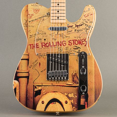 Fender Beggars Banquet Telecaster 2013, Rolling Stones Decal