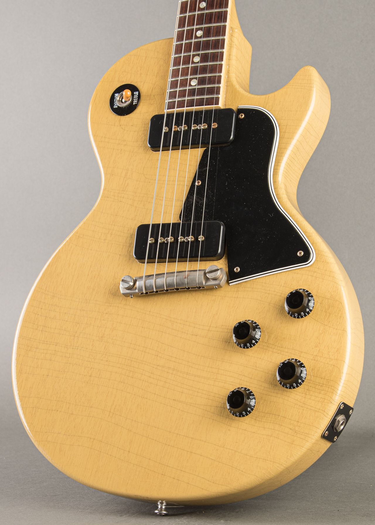 Carter Vintage - Gibson Custom Shop 1957 Les Paul Special Murphy Lab  Prototype Ultra Light Aged 2022, TV Yellow | Carter Vintage Guitar Exchange