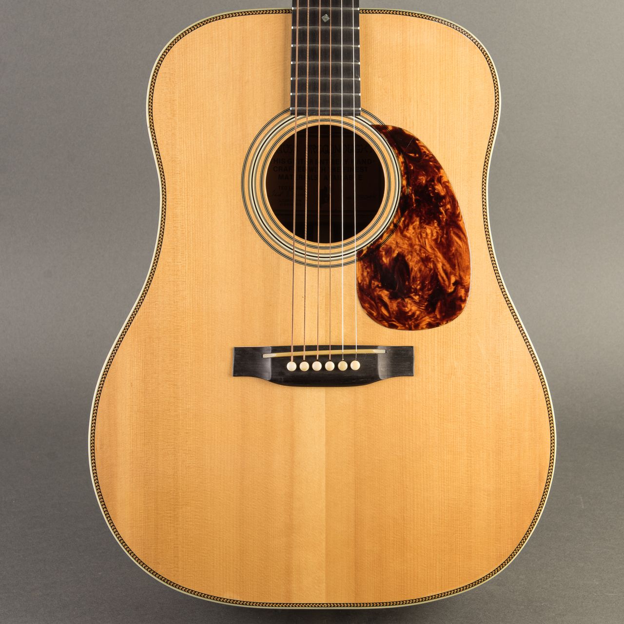 Carter Vintage - T.H. Davis Dreadnought 1987, Natural | Carter Vintage ...