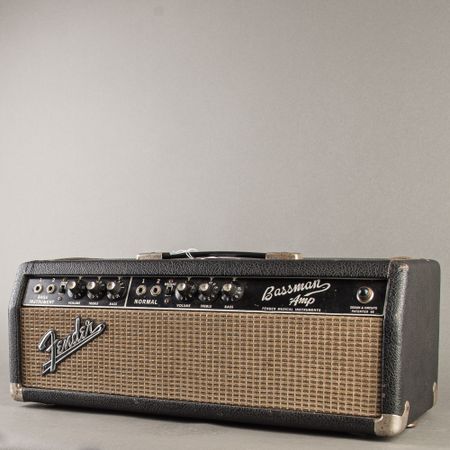 Fender Bassman Head 1965, Black