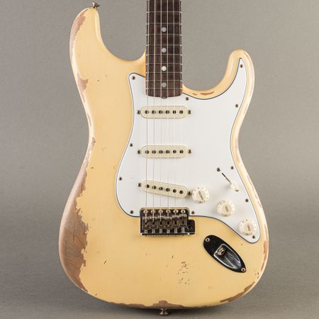 Fender Custom Shop '67 Stratocaster 2022, Vintage White Heavy Relic