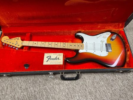 Fender Hardtail Stratocaster 1973, Sunburst