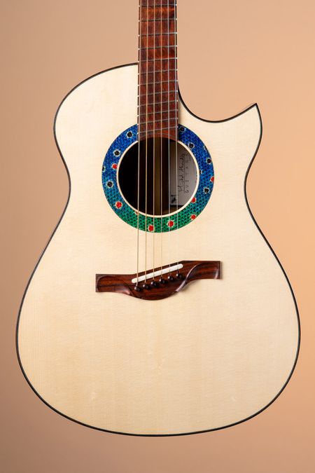 Aboudib MA-D Moon Trout, Cocobolo & Italian Spruce